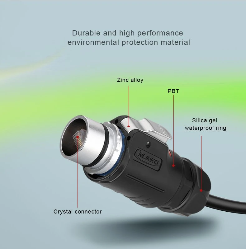 LP-24 RJ45 Waterproof Connector LED Display M24 (1)